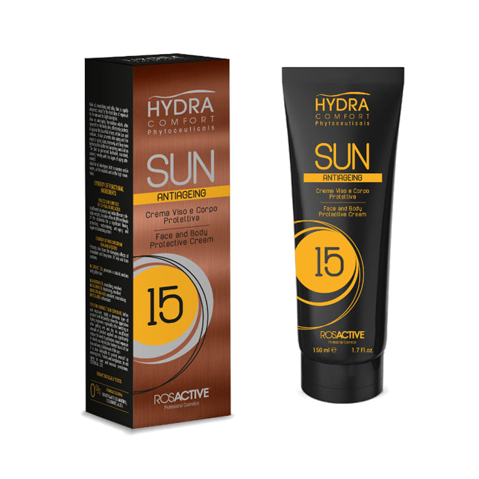 Rosactive SUN Sauļošanās krēms sejai un ķermenim SPF 15 (150 ml)
