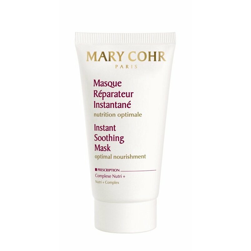 Mary Cohr Instant Soothing Mask. Intensīvi barojoša maska 50ml.