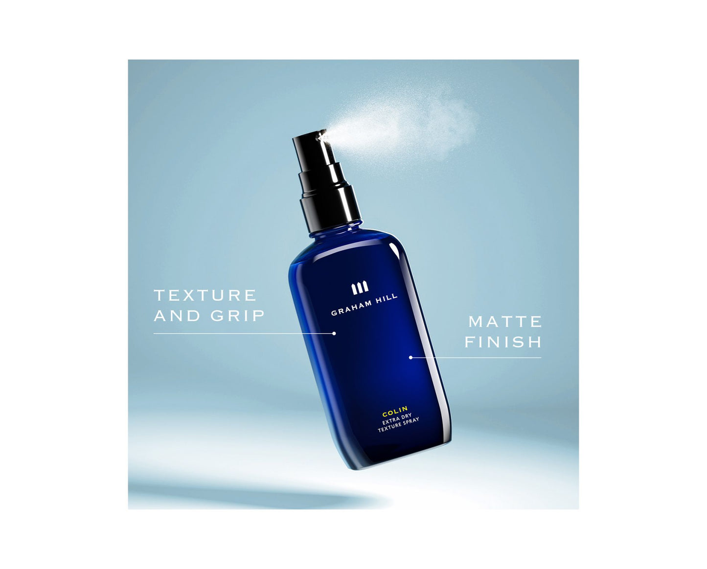 Graham Hill – COLIN Extra Dry Texture Spray sausais teksturizējošais izsmidzināmais līdzeklis